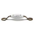 Ручка скоба Ceramics 012 LIGHT, 96 мм, керамическая, цвет бронза - Фото 3