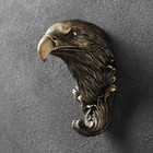 Крючок фигурный "Орел" бронза 7х6х11см - Фото 2