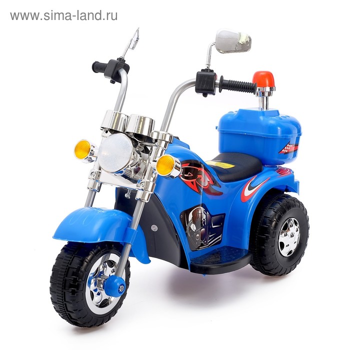 УЦЕНКА (не заряжается) Электромобиль «Чоппер», цвет синий - Фото 1