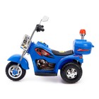 УЦЕНКА (не заряжается) Электромобиль «Чоппер», цвет синий - Фото 2