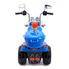 УЦЕНКА (не заряжается) Электромобиль «Чоппер», цвет синий - Фото 5