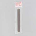 Пилка лазерная для ногтей, односторонняя, 17,5 см, цвет серый - Фото 7