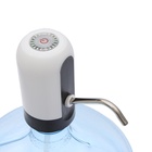 Помпа для воды электрическая Luazon LWP-05, 11-19 л, световая индикация, от АКБ, белая - Фото 2