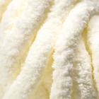 Пряжа фантазийная 100% полиэстер "Softy plush maxi" 250 гр 22 м ванильный лёд - Фото 3