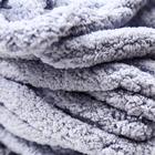 Пряжа фантазийная 100% полиэстер "Softy plush maxi" 250 гр 22 м серый нейтральный - Фото 3