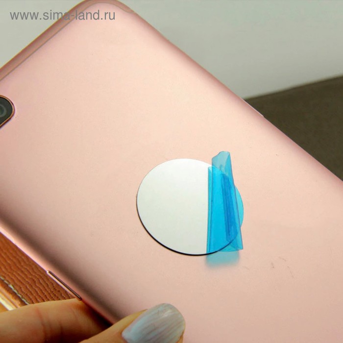 Пластина для магнитных держателей TORSO, диаметр 3.5 см, самоклеящаяся - Фото 1