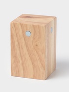 Набор ножей для подачи сыра, 4 шт., на магнитной подставке, 8.5×8.5×16.5 см, бежевый - Фото 3