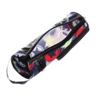 Пенал школьный "Звёзды", на молнии, 2 отделения, синий 4627557