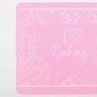 Силиконовый коврик для выпечки I love Baking, 29 х 26 см - Фото 3