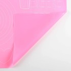 Силиконовый коврик для выпечки «Готовим с любовью», 64×45 см - Фото 6