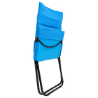 Кресло-шезлонг HHK4/B, р. 85 x 64 x 86 см, цвет синий - Фото 2