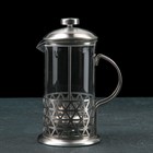 Френч-пресс стеклянный Доляна «Фараон», 600 мл, 14×11×21,5 см - фото 68044682