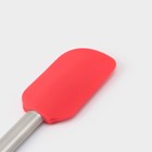 Лопатка кондитерская Доляна «Редмонд», 25,5 см, цвет красный - фото 8164410