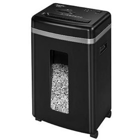 

Шредер Fellowes MicroShred 450M (P-5), фрагменты 2x12мм, 9 листов одн,скобы,пл.карты,CD, 22л