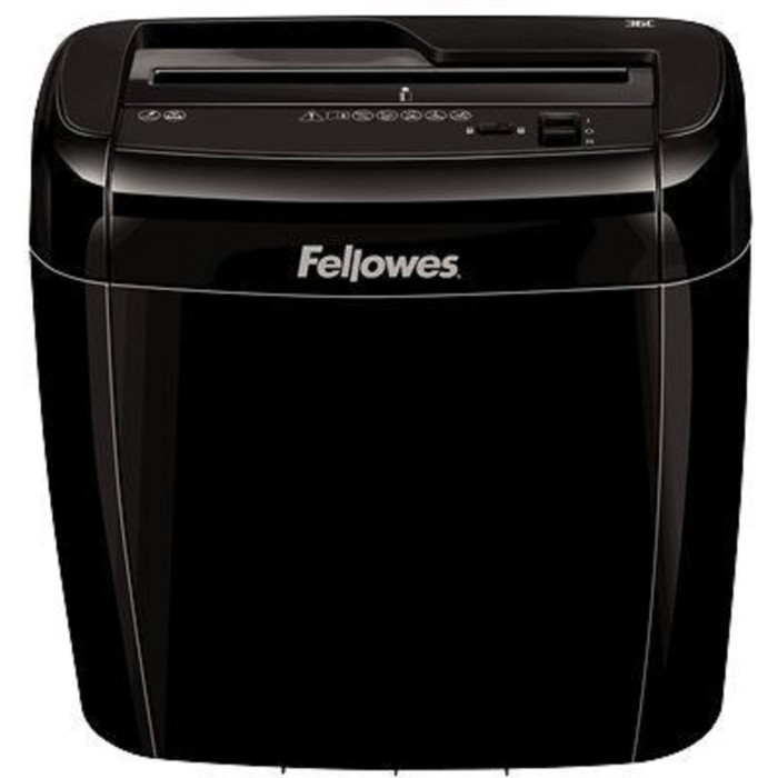 Шредер Fellowes PowerShred 36C (P-4), фрагмен 4x40мм,6 листов одн,скрепки,скобы,пл.карты,12л - фото 51297097