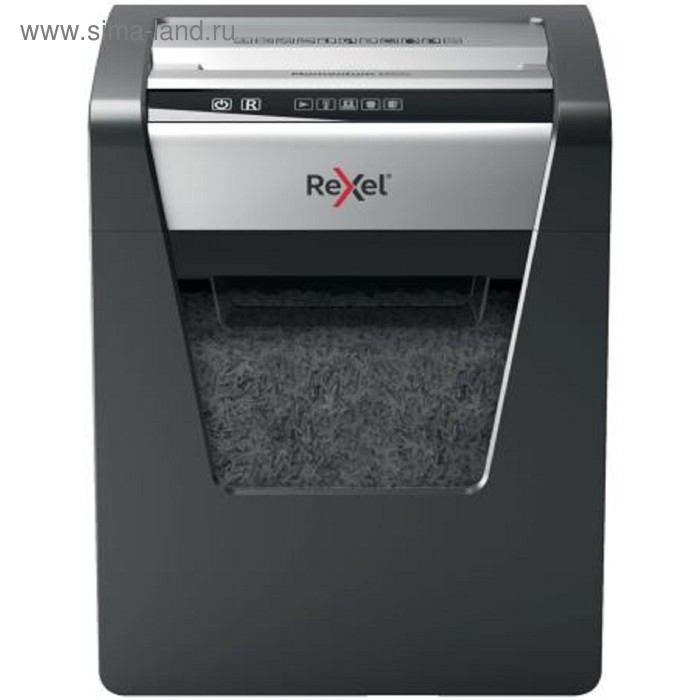 Шредер Rexel Momentum M510 EU (P-5), фрагменты 2x15мм, 10 листов одн, скрепки, скобы, 23л - Фото 1