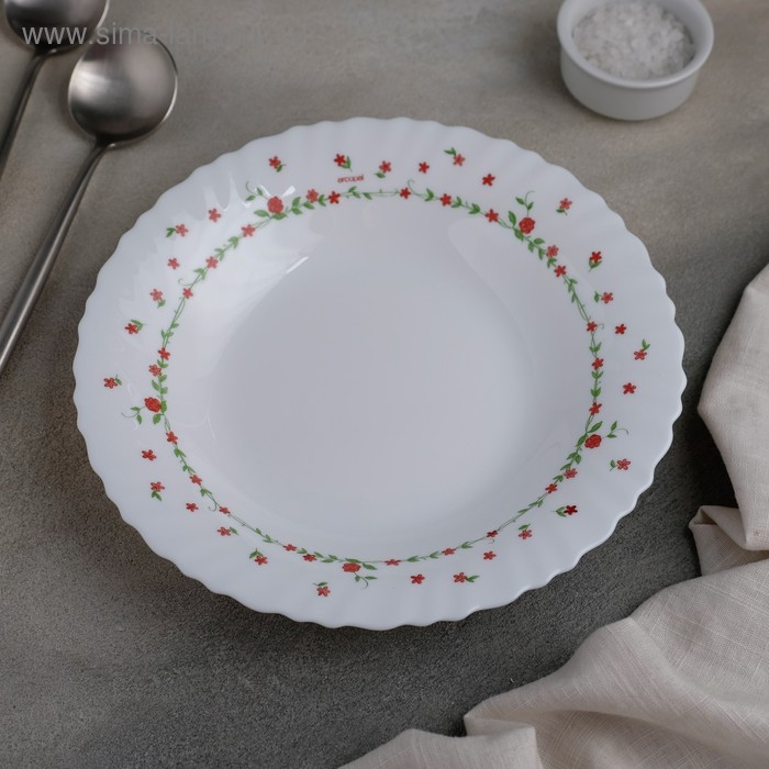 Тарелка суповая Fraisa rouge, d=20 см - Фото 1