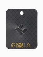 Брошь «Скелет» с цепочкой, чёрно-белая в серебре - фото 59978050