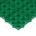 Модульное покрытие, 30 × 30 см, пластик, зелёное, 1 шт. - Фото 4