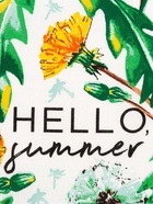 Кухонное полотенце «Доляна» Hello summer, 35×60 см, 100% хлопок, 160 г/м² - Фото 5