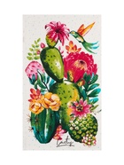 Кухонное полотенце «Доляна. Кактусы», 35×60 см, 100% хлопок, 160 г/м² - Фото 4