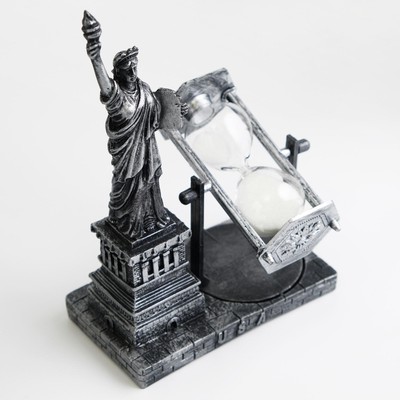 Часы песочные «Статуя Свободы», сувенирные, 13×7×20.5 см