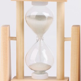 Песочные часы "Достопримечательности", сувенирные, с карандашницей, 12.5 х 4.5 х 9.3 см, микс 472712