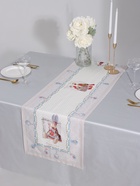 Дорожка на стол Этель «Пасхальные Тильды», 40×146 см, 100% хлопок, саржа 190 г/м², белая/розовая - Фото 2