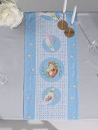 Дорожка на стол Этель «Пасхальные радости» 40×146 см, 100% хлопок, саржа 190 г/м², голубая - Фото 3