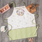 Фартук Этель «Уютная Пасха» 60×70 см, 100% хлопок, саржа 190 г/м² - Фото 1