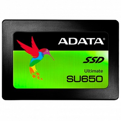 Накопитель SSD A-Data Ultimate SU650 ASU650SS-120GT-R, 120Гб, SATA III, 2.5"