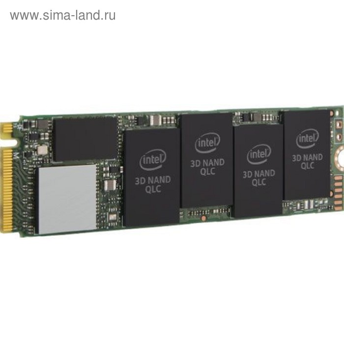 Накопитель SSD Intel Original 660P M.2 2280 SSDPEKNW512G8X1, 512Гб, PCI-E x4 - Фото 1