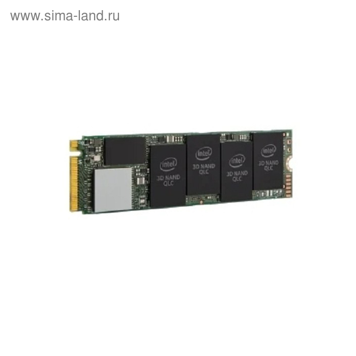 Накопитель SSD Intel 660P M.2 2280 SSDPEKNW512G8X1, 512Гб, PCI-E x4 - Фото 1