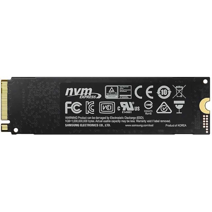 Накопитель SSD Samsung 970 EVO Plus M.2 2280 MZ-V7S1T0BW, 1Тб, PCI-E x4 - фото 51297170