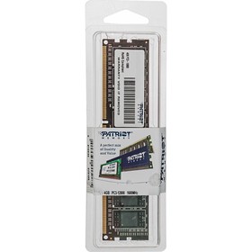 Память DDR3 Patriot PSD34G16002, 4Гб, PC3-12800, 1600 МГц, DIMM