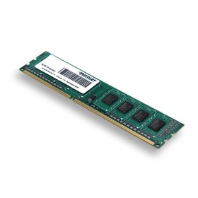 Память DDR3 Patriot PSD34G160081, 4Гб, PC3-12800, 1600 МГц, DIMM