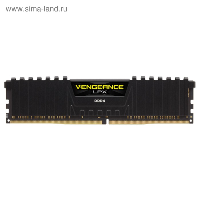 Память DDR4 Corsair CMK16GX4M1D3000C16, 16Гб, PC4-24000, 3000 МГц, DIMM - Фото 1