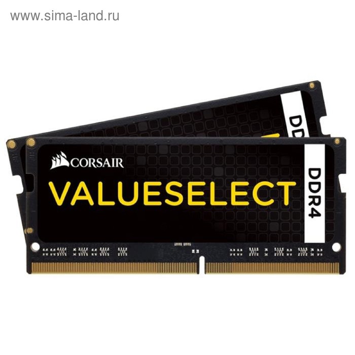 Память DDR4 Corsair CMSO8GX4M1A2133C15, 8Гб, 2133 МГц, PC4-17000, SO-DIMM - Фото 1