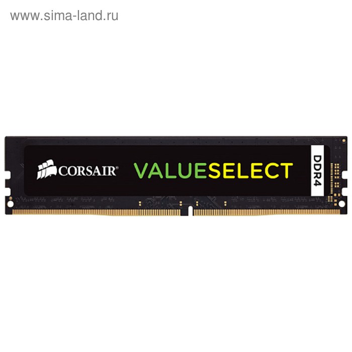 Память DDR4 Corsair CMV8GX4M1A2666C18, 8Гб, 2666 МГц, PC4-21300, DIMM - Фото 1