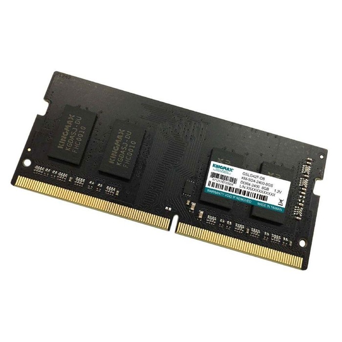 Память DDR4 Kingmax KM-SD4-2400-8GS, 8Гб, 2400 МГц, PC4-19200, SO-DIMM - фото 51440278