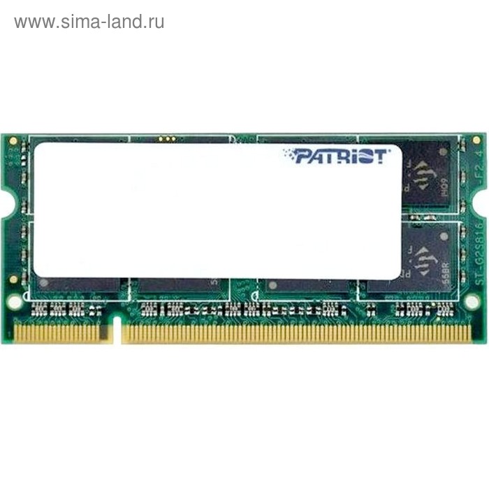 Память DDR4 Patriot PSD48G266681S, 8Гб, 2666 МГц, PC3-21300, SO-DIMM - Фото 1