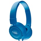 Наушники JBL T450, накладные, 1.2 м, проводные, синие - Фото 2
