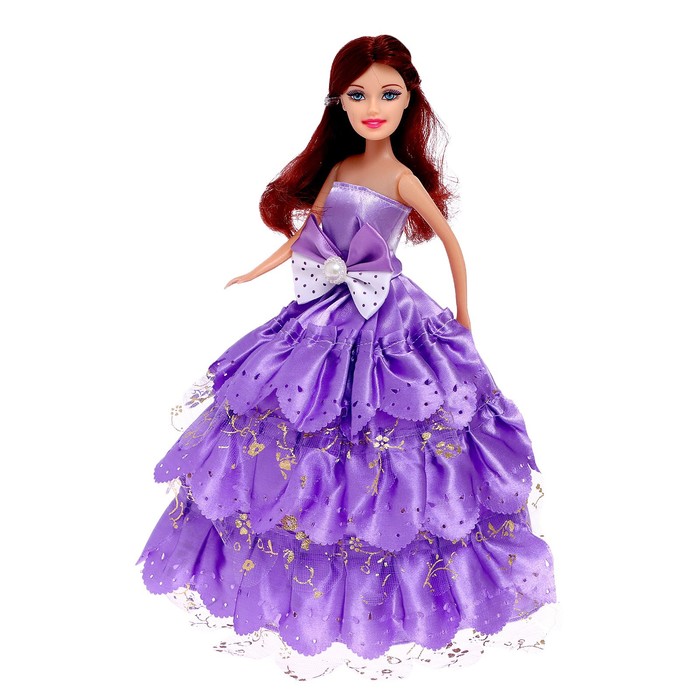 Кукла-модель «Даша» в платье, МИКС - Фото 1