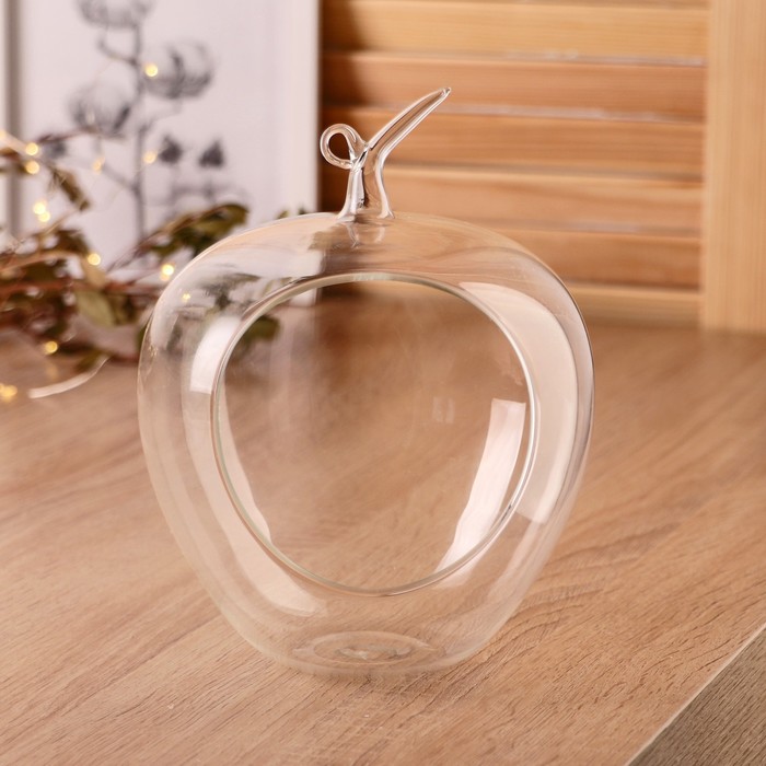 Флорариум «Яблоко», 15×18 см, стекло - Фото 1