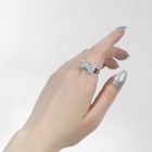 Кольцо молодёжное «Бантик» безразмерное, цвет МИКС - Фото 4