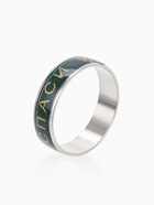 Кольцо с надписью «Спаси и сохрани», размер МИКС, цветные в серебре - Фото 4