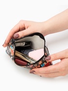 Косметичка на молнии, цвет тёмно-коричневый 4608508