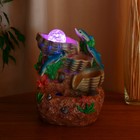 Фонтан "Дельфины" ракушки-кадки, 11х16х24 см  (с подсветкой) - Фото 3