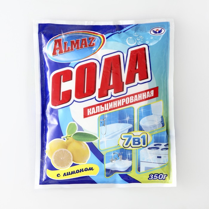 Сода кальцинированная Almaz, лимон, 350 г - Фото 1