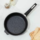 Сковорода Мечта «Гранит Star», d=26 см, съёмная ручка, антипригарное покрытие, литой алюминий, чёрная - Фото 2